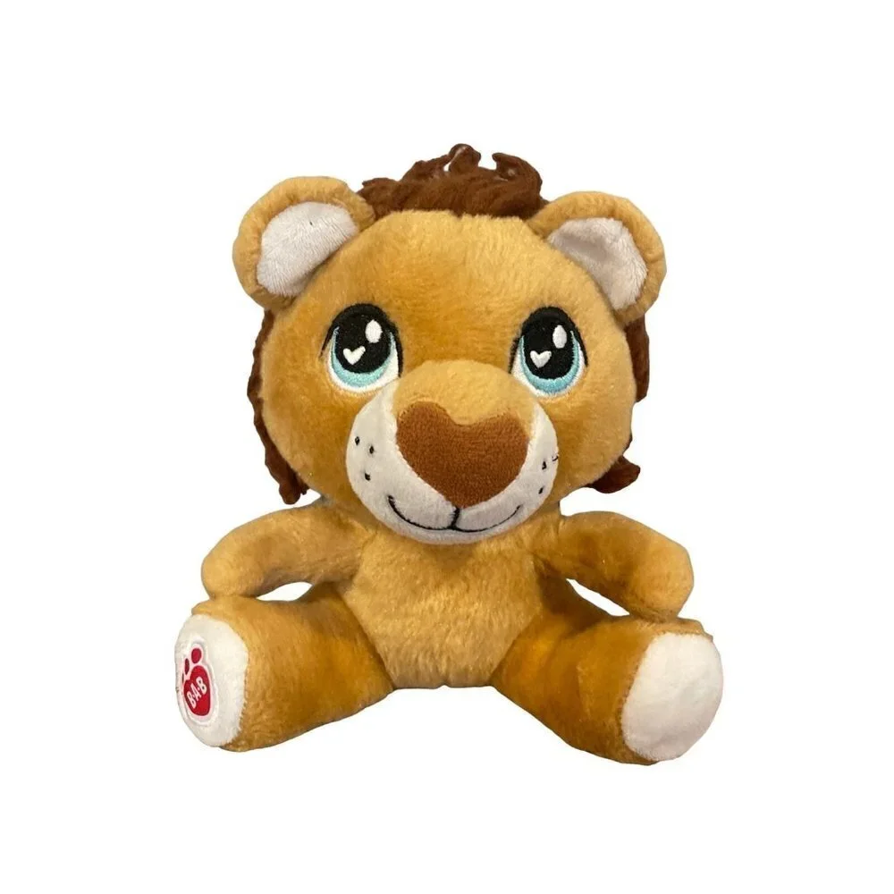BUILD A BEAR 7” Small Fry Buddy Lion Plush 2015 Stuffed Animal BAB Soft